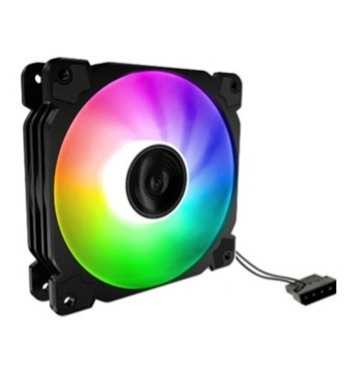 VENTILADOR CENTAURUS 120MM FRGB CONEXION MOLEX M10 BLACK