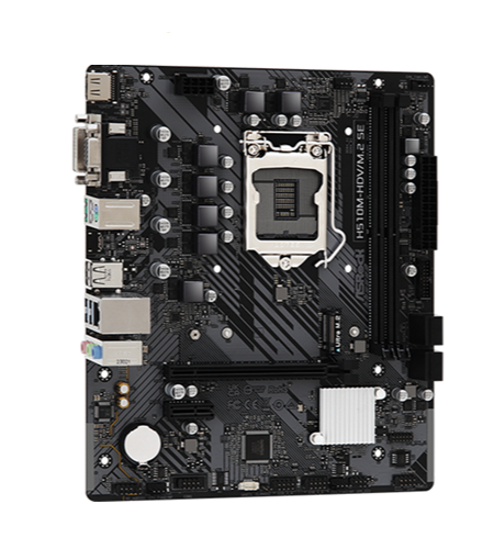 PLACA MADRE ASROCK H510-HDV/M2, SE LGA 1200 Matx 90-mxbm00-a0