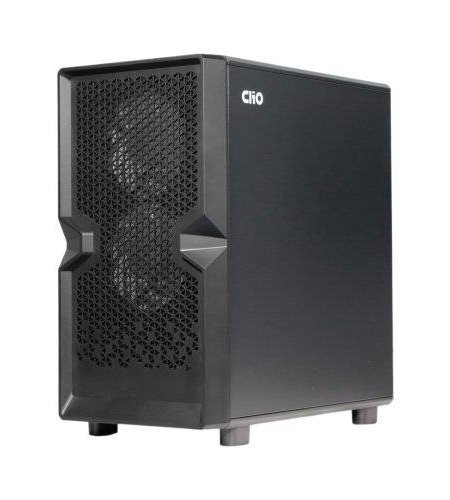 GABINETE GAMER CLIO M4 MATX INCLUYE 3 FANS ARGB 120MM
