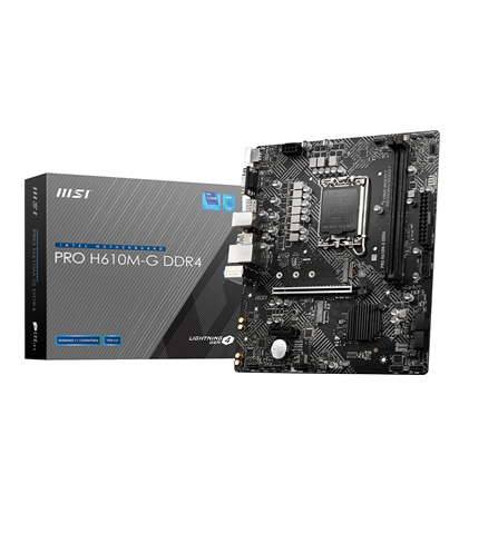 PLACA MADRE MSI H610 M-G DDR4  12TH GEN