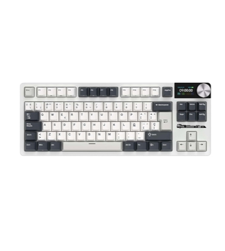TECLADO GAMER MECANICO ROYAL KLUDGE RK S85 SWITCH BIEGE