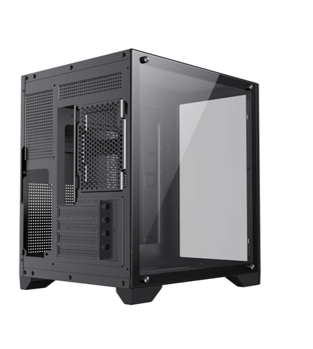GABINETE GAMER INFINITY MINI BLACK MATX 