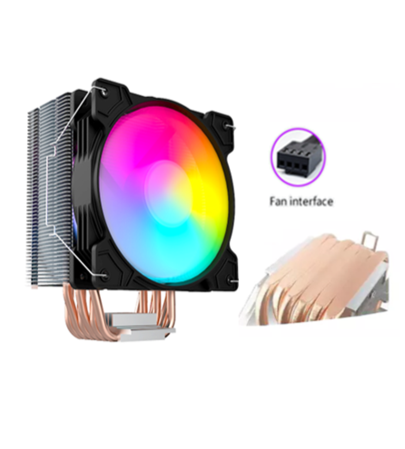 DISIPADOR PARA PROCESADOR - CENTAURUS 120MM LC 600 BASE DE COBRE AMD & INTEL 